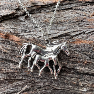 A Mother’s Love Horse Necklace