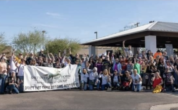Last year, hundreds of people came together for the ride for the Salt River wild horses.
