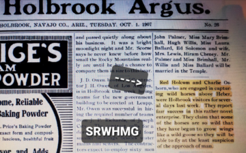 While the Apache Sitgreaves EA claims that there were only 7 horses in 1974….