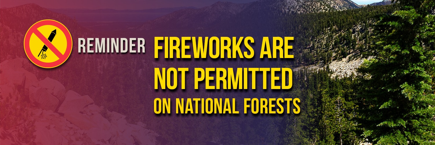 Please keep our Forest and wild horse habitat safe this 4th of July.