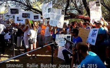 Today is August 4th, a real milestone and the anniversary of our rally to save the Salt River wild horses!