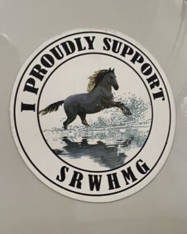 I Proudly Support SRWHMG Car magnet