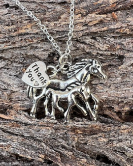 mothers day horse necklace