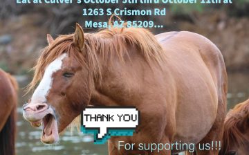 Did you know every month Culver’s 🍨supports our mission by having a fundraiser?